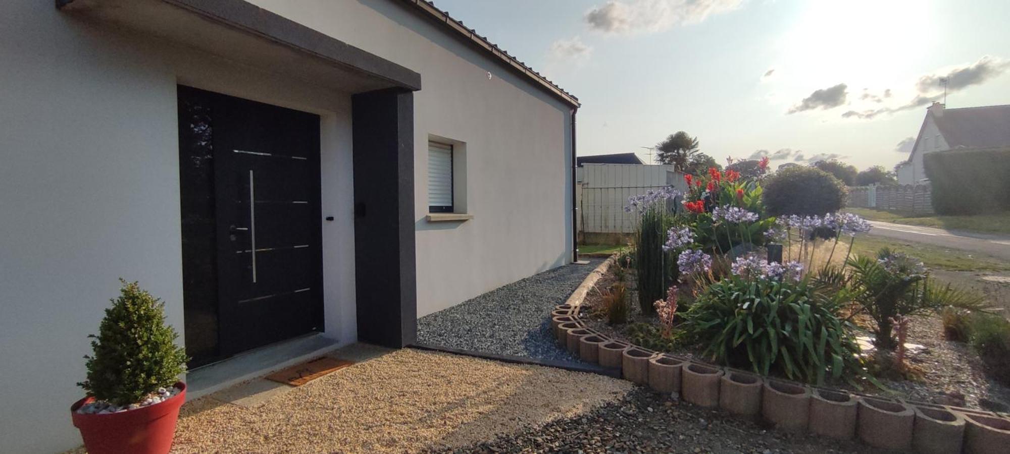 Maison Recente Avec Jardin. Plourhan Exterior photo