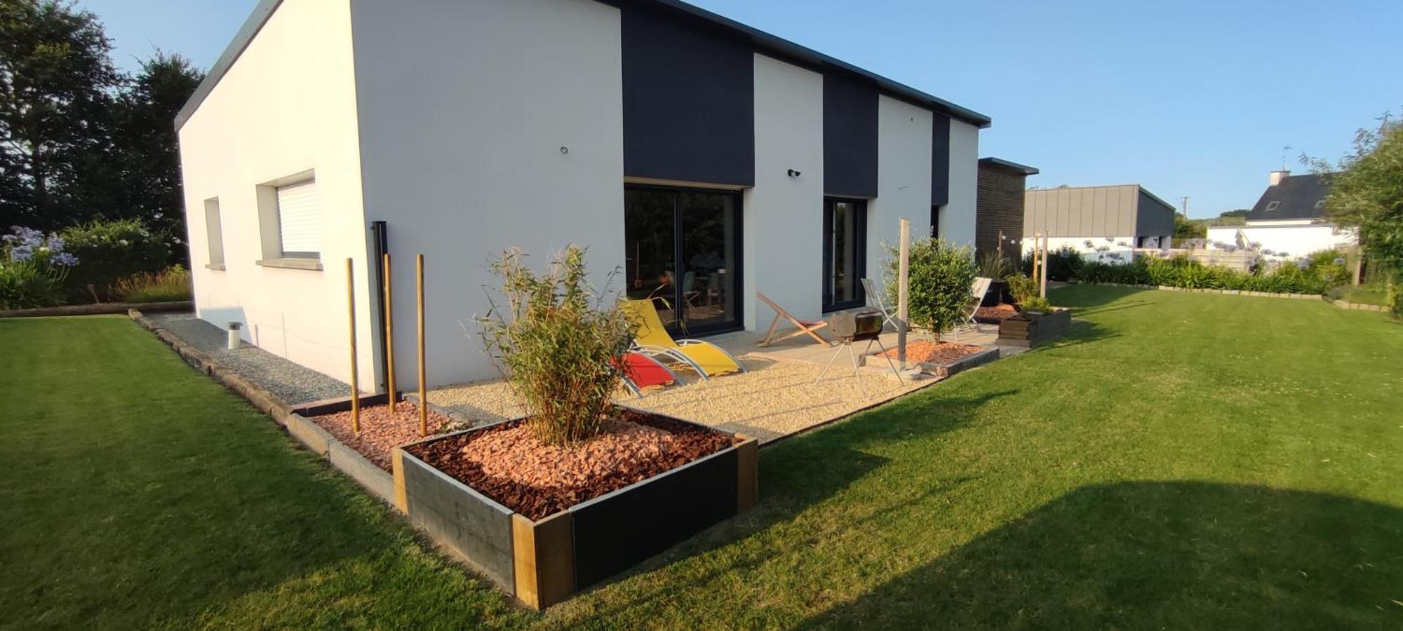 Maison Recente Avec Jardin. Plourhan Exterior photo
